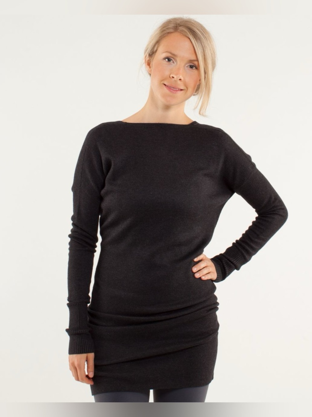 Lululemon Serenity Sweater Wrap Dress size 6